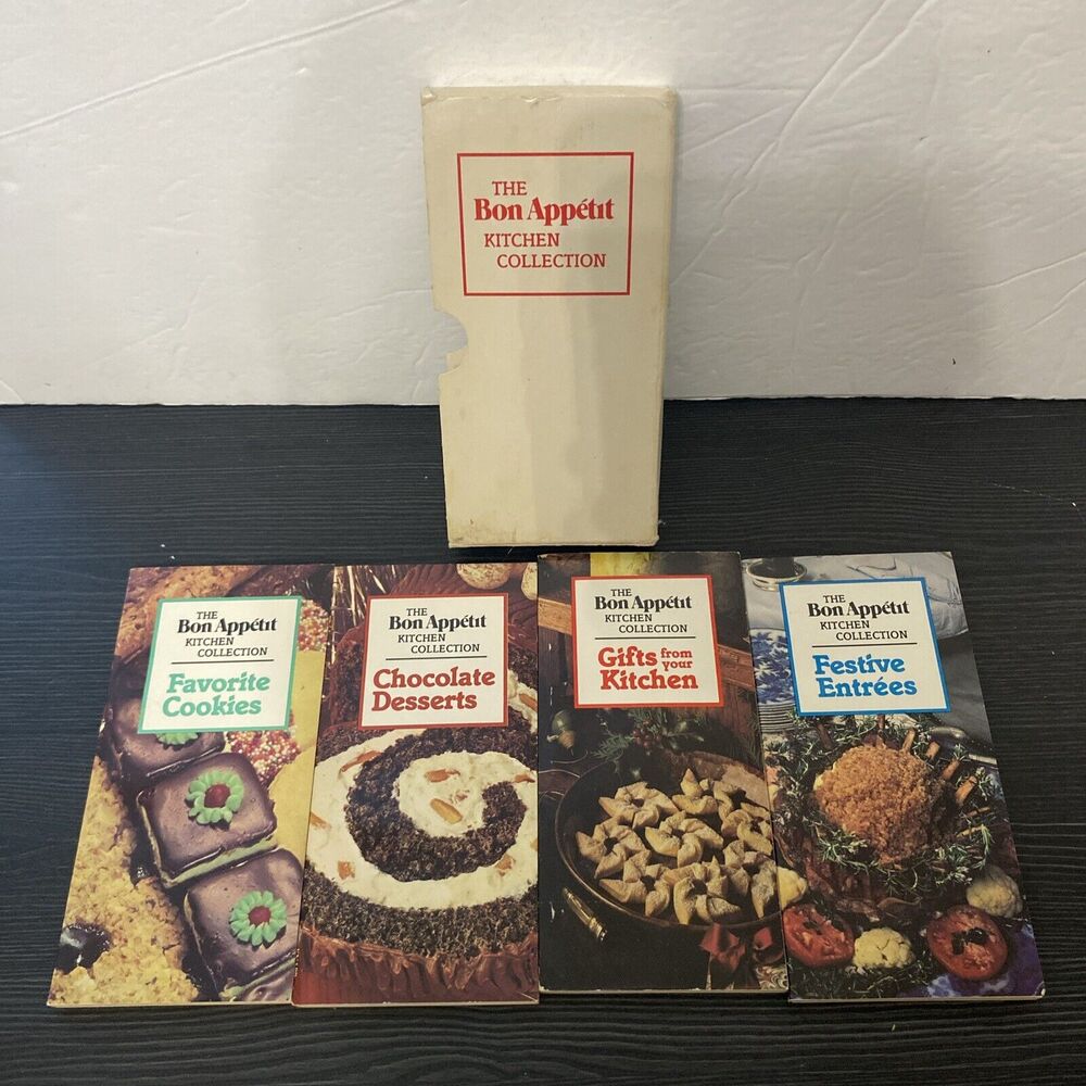 The Bon Appetit Kitchen Collection Recipe Book Set (1983, Paperback)